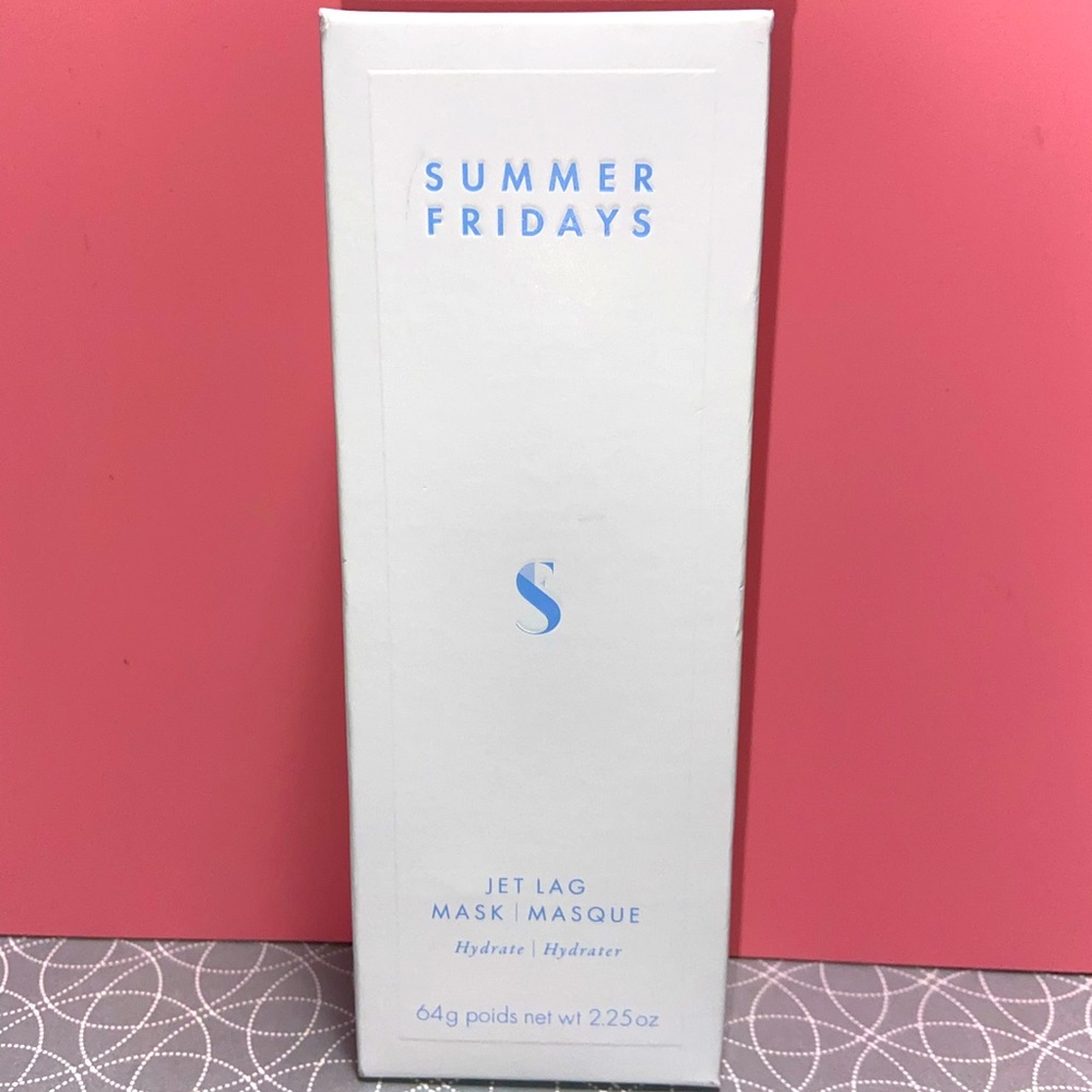 Summer Fridays Jet Lag Mask fall size NIB